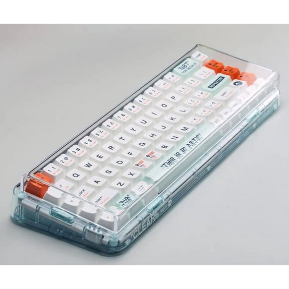 Acrylic Mechanical Keyboards Cover Transparent keyboard protector film Waterproof Dust Proof Anti-Cat Protection Protector Case for 104, 108 Keys Keyboard (104 108 keys)