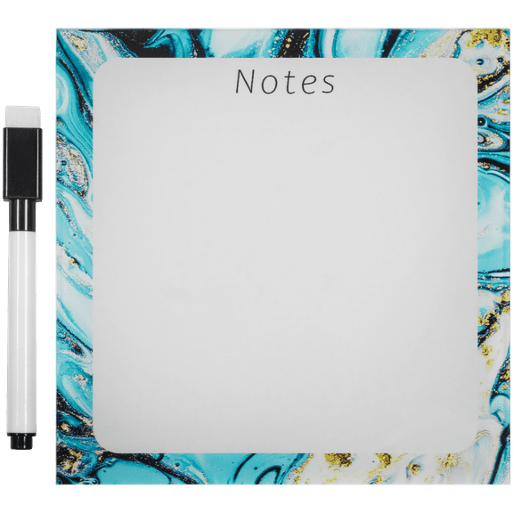 Acrylic Memo Pad 6x6 with Magnet Backer