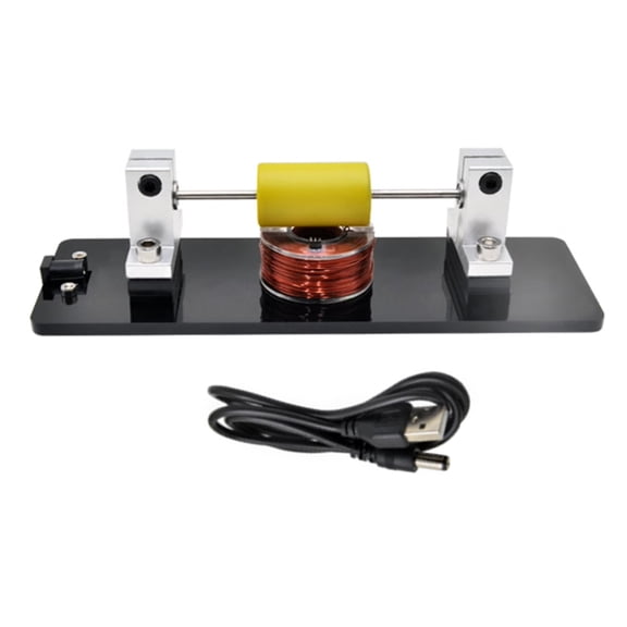 Acrylic Metal Electromagnetic Induction Science Kits Rotor Motor and Brushless HallMotor for Experimentation