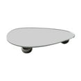 thumbnail image 1 of Acrylic Mirror Tray Vanity Tray Candle Tabletop Centerpieces Bathroom Countertop Decor for Sundries , Irregular Shape, 1 of 9
