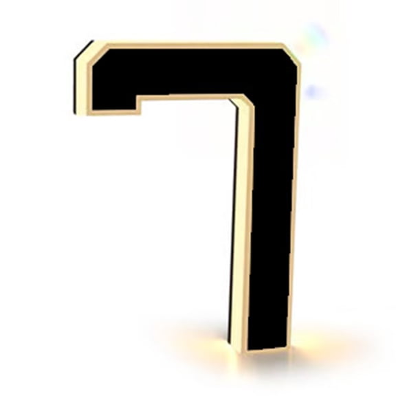 Acrylic Modern LED Address Sign Illuminated Number Plaque Customizable Digit Display for Outdoor Wall and Door