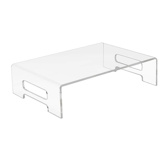 Acrylic Monitor Stand Computer Riser Storage Support Rack, , Screen