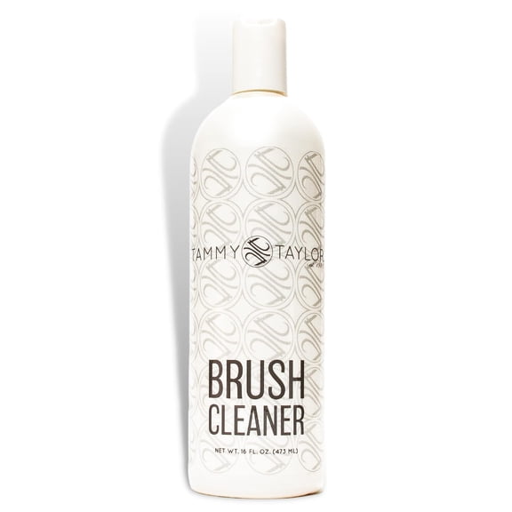 Acrylic Nail Brush Cleaner Liquid, Removes Solid Gel Nail Polish, Acrylic Dip Powder, All-in-One Poly Gel Slip Solution + Kolinsky Sable Nail Brush Conditioner, Cleaner & Restorer (16oz)