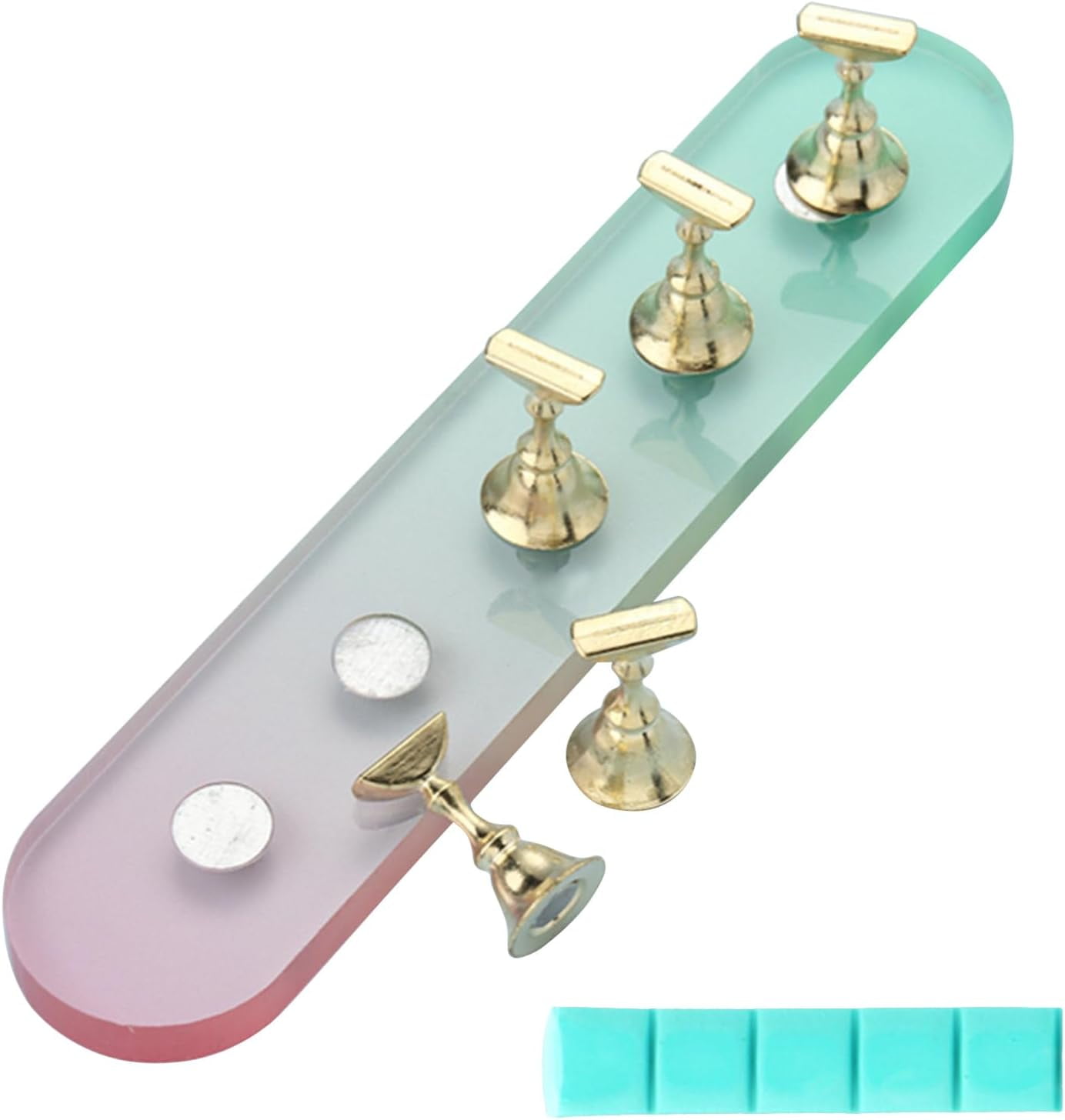 Acrylic Nail Display Stand Nail Tip Practice Holder Nail