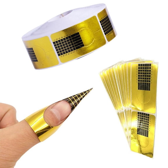 Acrylic Nail Forms, Rectangle Polygel Nail Forms, Nail Forms For Acrylic Nails, Nail Extension Form Guide Stickers For Polygel, Gel Nails Art Paper Fo