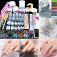 thumbnail image 1 of Acrylic Nail Kit Acrylic Powder Glitter Nail Art Manicure Tool Tips Brush Set, Multicolor, 1 of 8