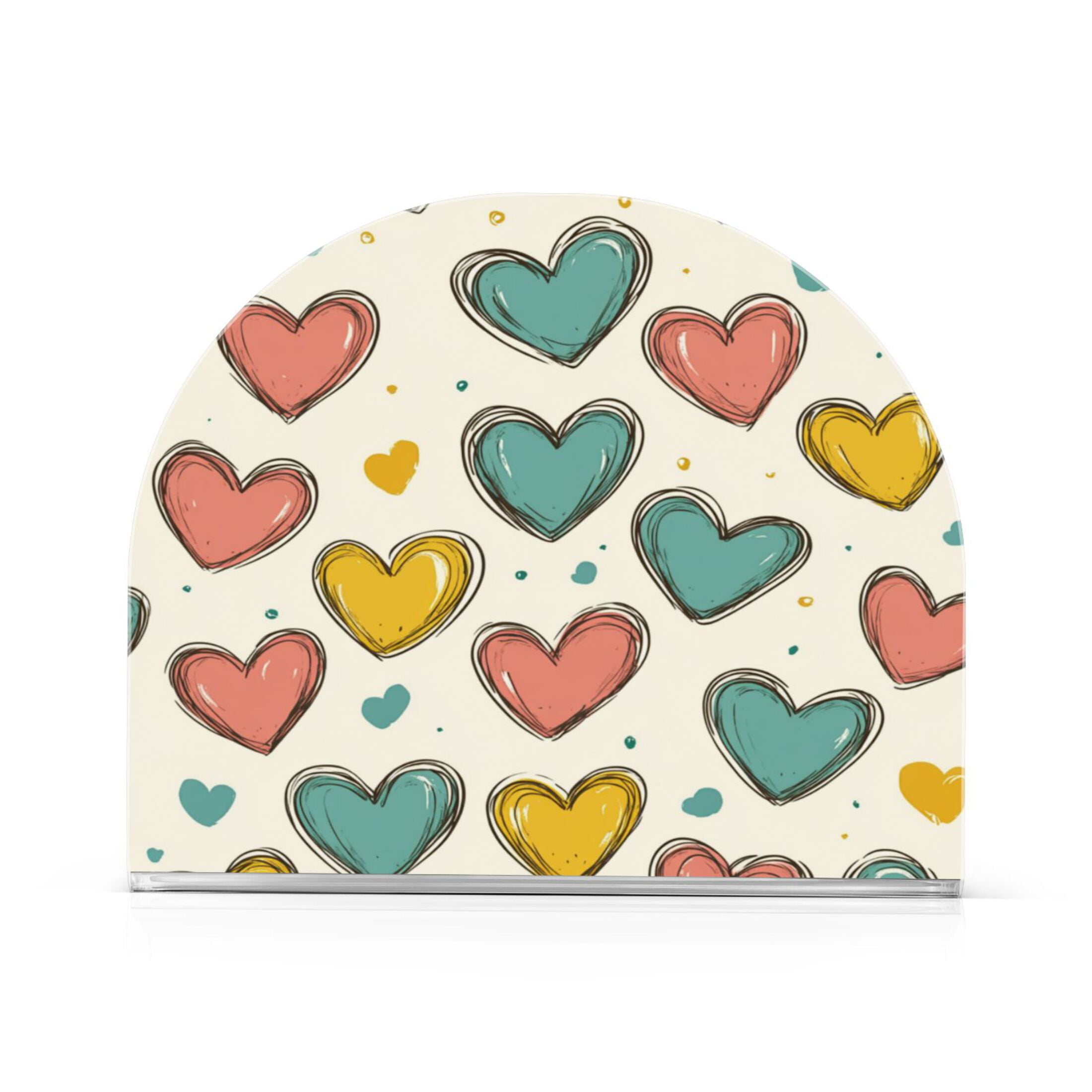 Acrylic Napkin Holder Clear Paper Tissue Dispenser for Kitchen Party