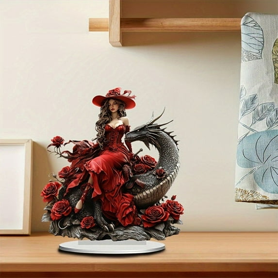 Acrylic Nativity Scene Christmas Decorations, Religious Home and Office Desktop Ornament for Holiday Tabletop Display, Nativity for Decor Indoor