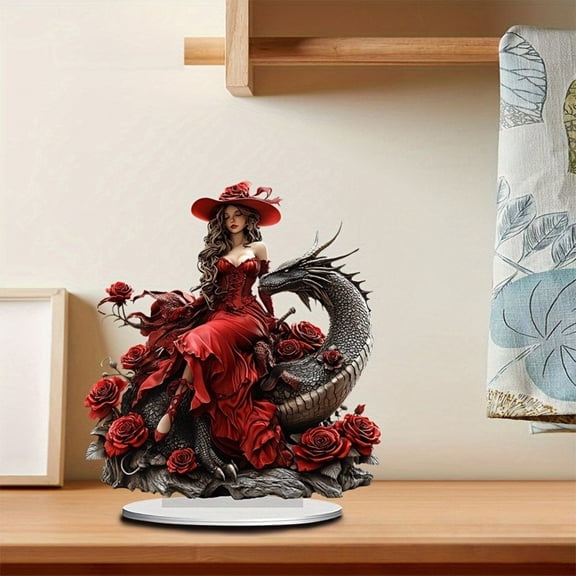 Acrylic Nativity Scene Christmas Decorations, Religious Home and Office Desktop Ornament for Holiday Tabletop Display, Nativity for Decor Indoor