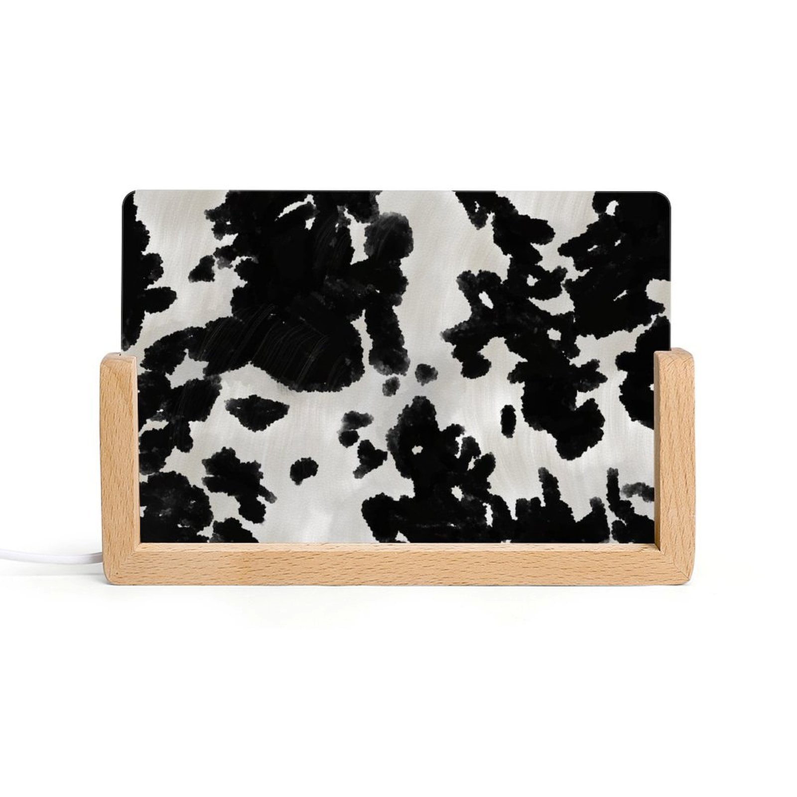 Acrylic Night Light Seven Color Inclined Insert Base Simple ...