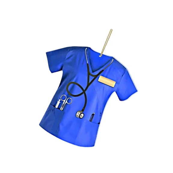 Acrylic Nurse Charm Ornament Acrylic Texture for Vehicle Interior Perfect Gift for Nurses and Nurse Staff
