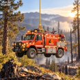 Acrylic Ornament Wildland Fire Truck 2D Flat Hanging Keepsake for ...
