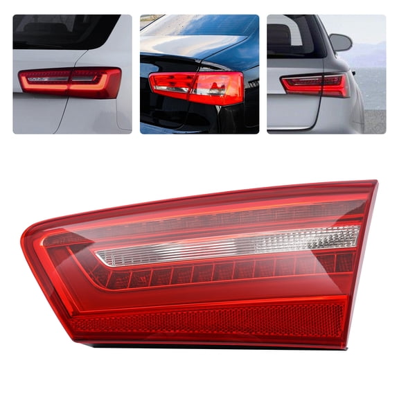 Acrylic&PMMA LED Rear Inner Tail Lamp Tail Light for Audi A6 C7 2010-2016 Passanger Side 50*30*20cm