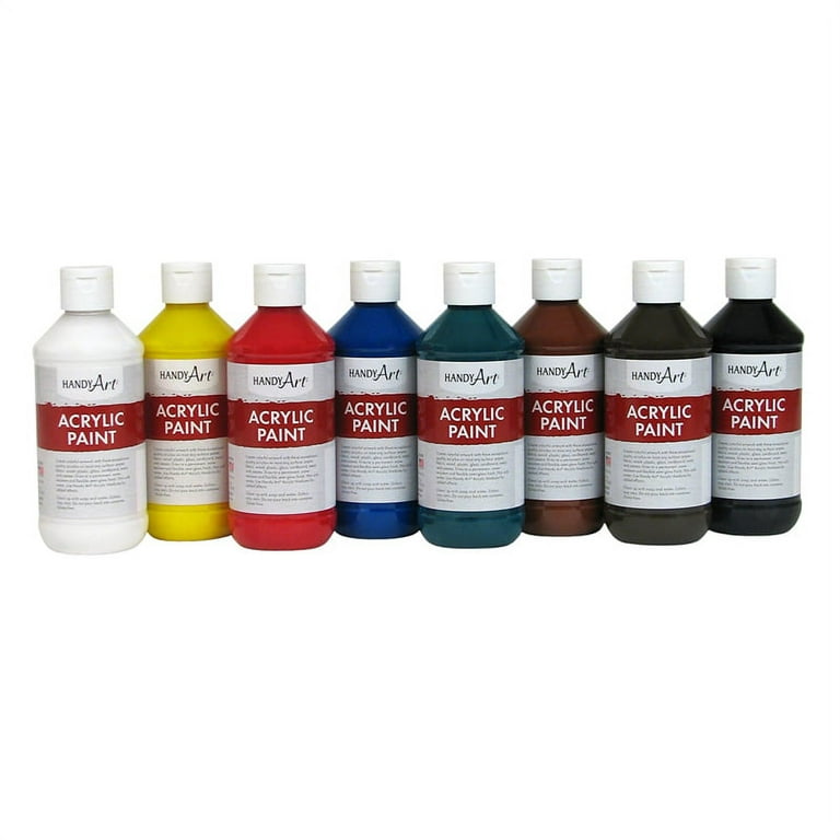 Colorations Liquid Watercolor Paint, 4 fluid ounces oz, Set of 6,  Non-Toxic, Painting, Kids, Craft, Hobby, Fun, Water Color, Posters, Cool  effects, Versatile, Gift (Item # LWPACK) 