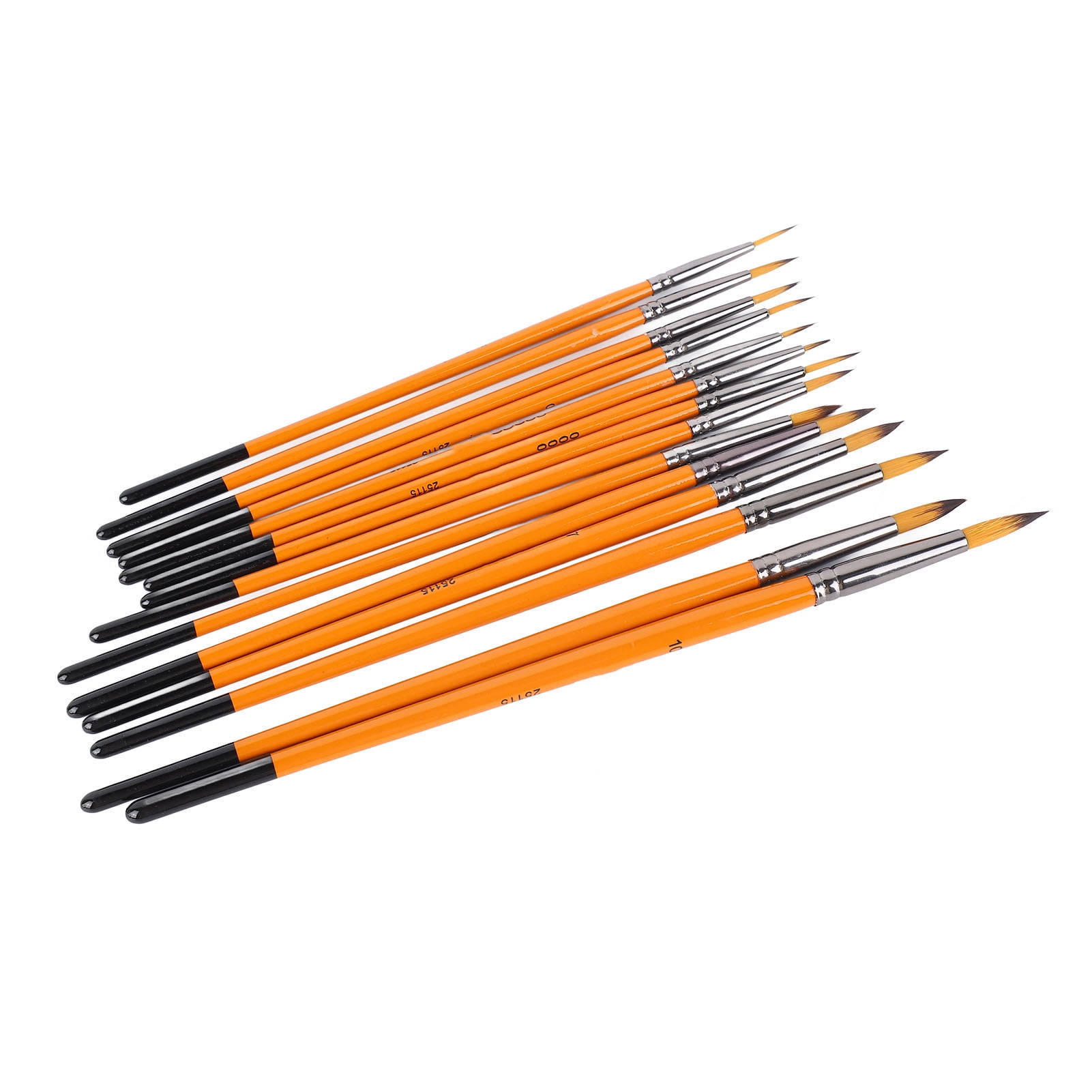 Acrylic Paint Brushes, Oil Paint Brushes 14 Pieces Round Tip For DIY