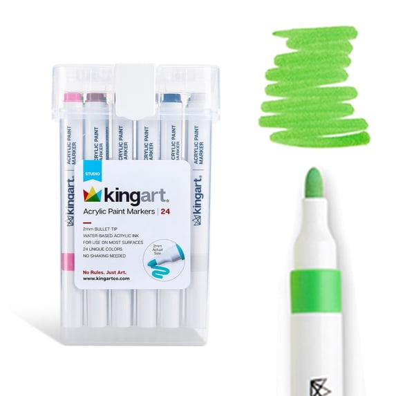 Acrylic Paint Markers 24 Colors