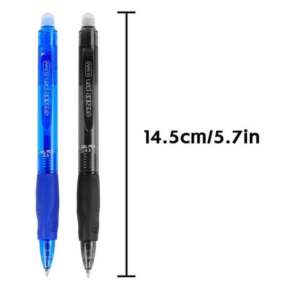 Acrylic Paint Markers 4Black 4Blue Flame Erasable Pen Boxed Erasable Watermarker 15ml for Rock Painting,Stone,Ceramic,Glass,Wood,Tire,Fabric,Metal,Canvas