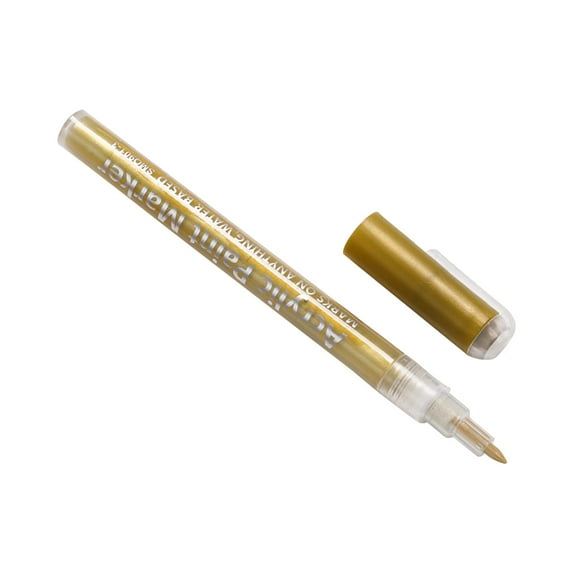 Acrylic Paint Markers Nail Art Pens Set Nail Art Painting Graffiti Pen Color Hand Drawn Dots And Hooks DIY Nails No Baking Watercolor 5ml for Nail Art Drawing Painting Dotting Liner Pen DIY