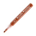 thumbnail image 1 of Acrylic Paint Markers, Soft Flexible Brush Tip Acrylic Marker Pens, Waterproof Art Pens for Rock Painting Canvas Wood Glass Ceramic, DIY Craft Supplies for Artists Beginners, 1 of 3