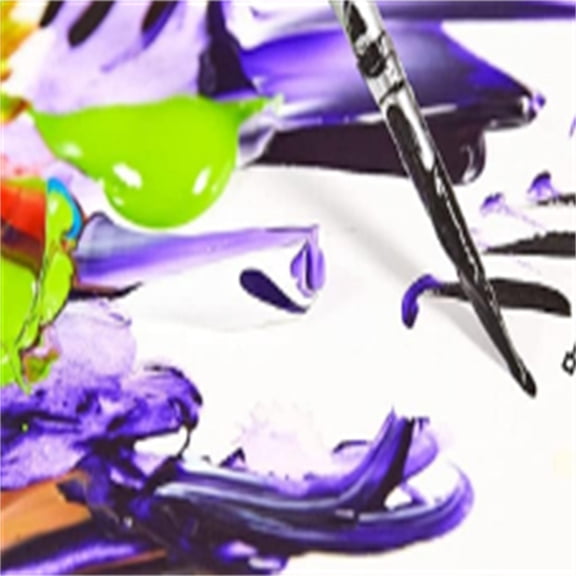Acrylic Paint Set, 12 x 118ml (4-oz) Tube Paint Set