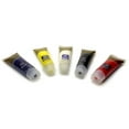 thumbnail image 1 of Acrylic Paint Set 5 X 120ml Tubes- White Red Blue Black Yellow, 1 of 2