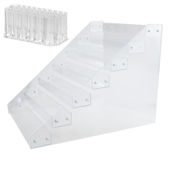 Acrylic Paint Storage Organizers Acrylic Paints and Brushes Organizers 7 Layer Stand for Efficient Tool Storage