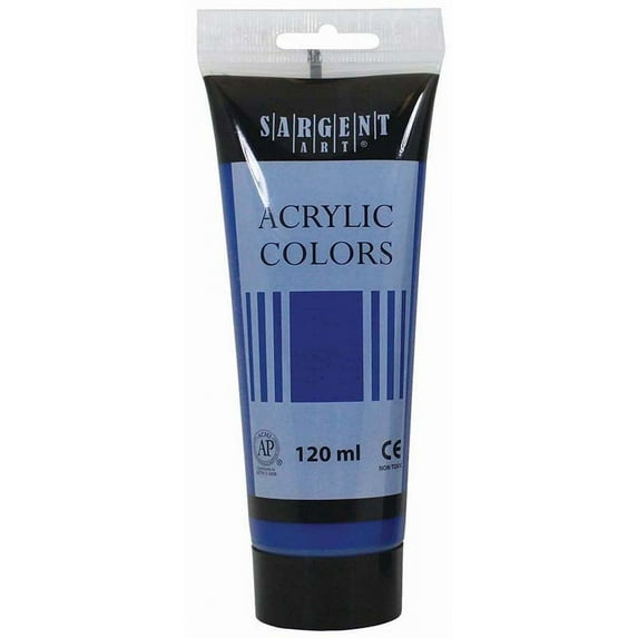 Acrylic Paint Tube, 120 ml, Pthalocaynine Blue | Bundle of 2 Each