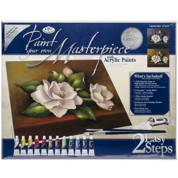 Acrylic Paint Your Own Masterpiece Kit 11"X14"-Magnolia's