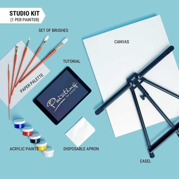 Acrylic Painting Studio Kit