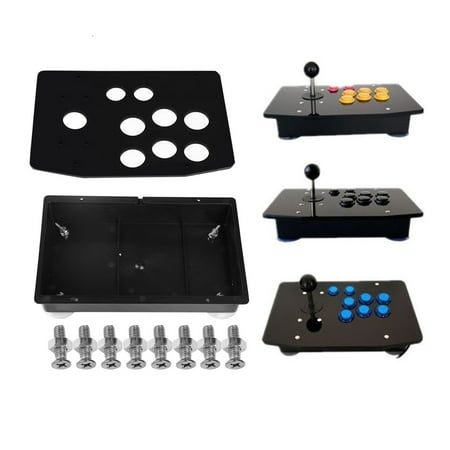 Acrylic Panel and Case DIY Set Kits PC Rocker Joystick DIY Cabinet For Arcade Game