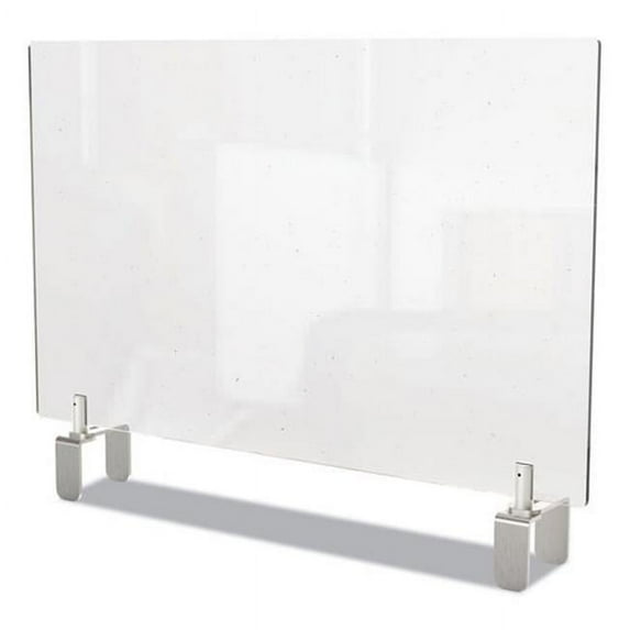 Acrylic Panel with Clamp - 42 x 4 x 24 in.