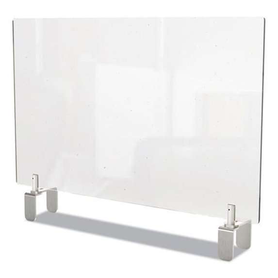 Acrylic Panel with Clamp - 42 x 4 x 30 in.