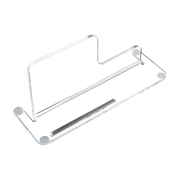 Acrylic Phone and Headphone Desk Dock Support, Adjustable Viewing Anglse and Antislip Features for Students Professional