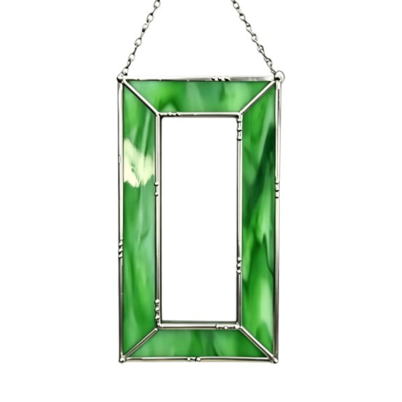 Acrylic Photo Frame with Metal Chain for Photos, Ticket, Handwritten Messages, and Wall Displays
