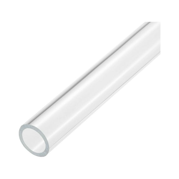 Acrylic Pipe Clear Rigid Round Tube 16mm ID 20mm OD 14" for Lamps and Lanterns, Water Cooling System