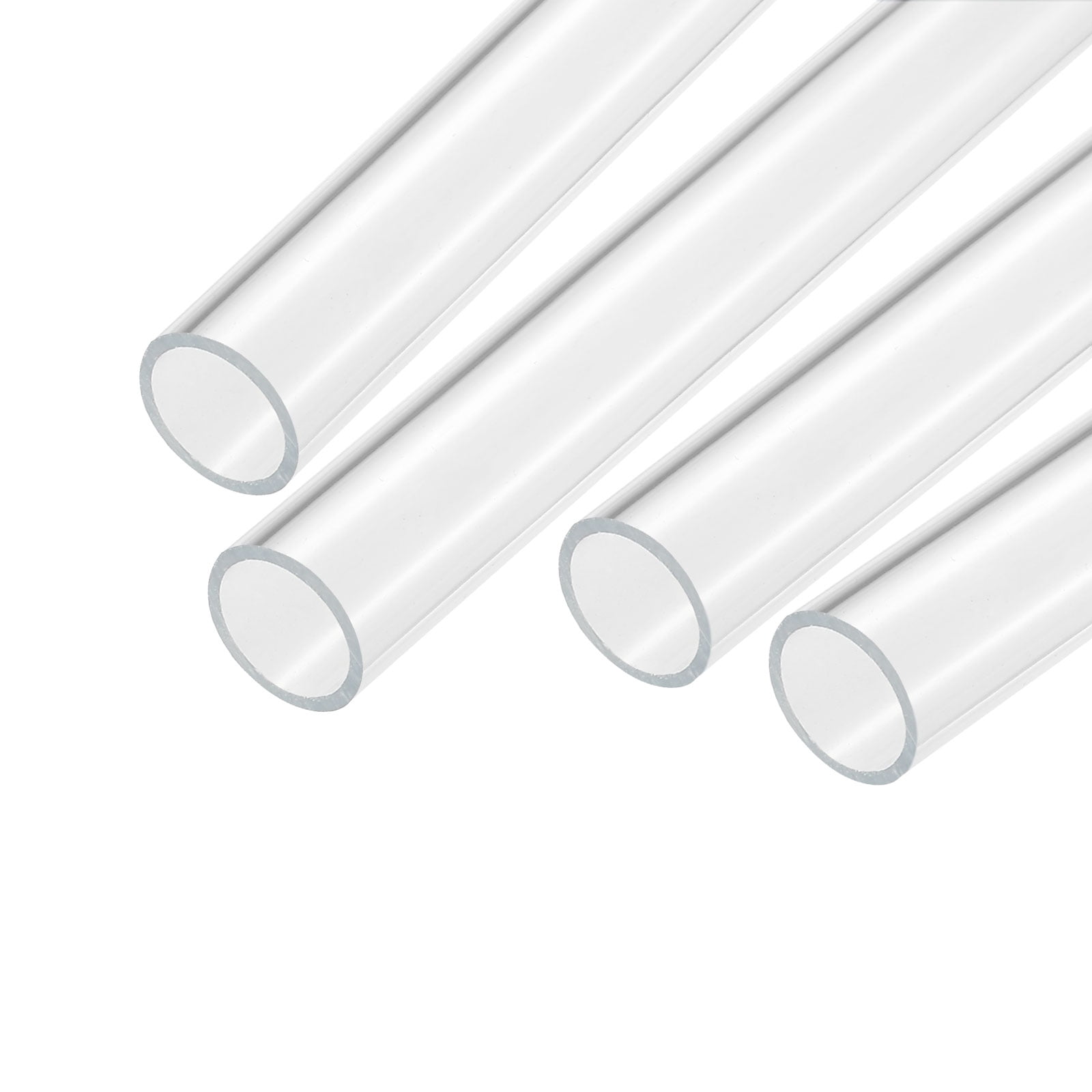 Rebower Clear Silicone Tubing - 10ft Long, 1/4" ID X 3/8" OD (6mm X 10mm) - Flexible Hose For Brewing, Aquariums, Pumps & Draining