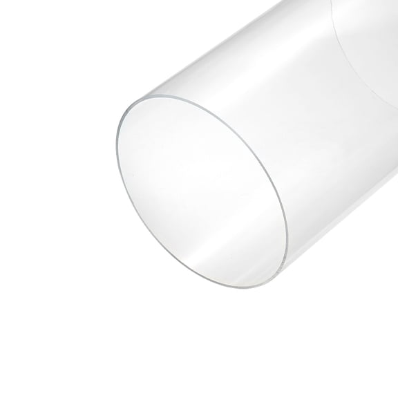 Acrylic Pipe Clear Rigid Round Tube 214mm ID 220mm OD 14" for Lamps and Lanterns, Water Cooling System