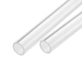 thumbnail image 1 of Acrylic Pipe Clear Rigid Round Tube 21mm ID 25mm OD 14" for Lamps and Lanterns, Water Cooling System 2pcs, 1 of 6