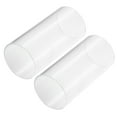 thumbnail image 1 of Acrylic Pipe Clear Rigid Round Tube 2pcs 76mm ID 80mm OD 6" for Lamps and Lanterns, Water Cooling System, 1 of 6