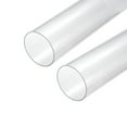 thumbnail image 1 of Acrylic Pipe Clear Rigid Round Tube 66mm ID 70mm OD 10" for Lamps and Lanterns, Water Cooling System 2pcs, 1 of 6