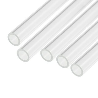Clear Rigid PVC Pipe 29/32(23mm) ID x 1(25mm) x 1.3ft 0.04 Wall Round  Tube Tubing