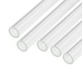 thumbnail image 1 of Acrylic Pipe Clear Rigid Round Tube 7pcs 14mm ID 18mm OD 6" for Lamps and Lanterns, Water Cooling System, 1 of 6
