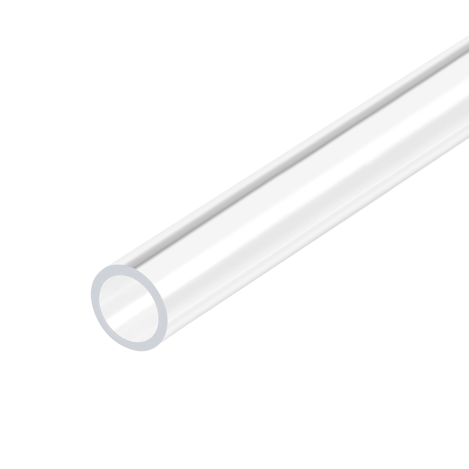 Acrylic Pipe Clear Round Tubing 14mm ID 18mm OD 18" for Lamps and