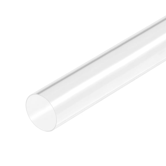Acrylic Pipe Clear Round Tubing 46mm ID 50mm OD 18" for Lamps and Lanterns, Water Cooling System