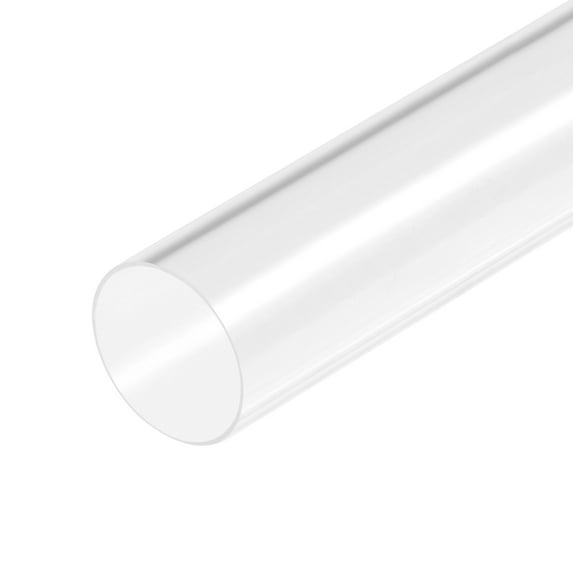 Acrylic Pipe Clear Round Tubing 64mm ID 70mm OD 18" for Lamps and Lanterns, Water Cooling System