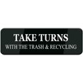 thumbnail image 2 of 3rd Floor Sign Signage White Black Plastic Acrylic 2 of 14