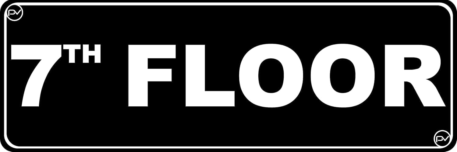 Acrylic Plastic Signs 3x8 Inch Floor Sign For Door Acrylic Plastic ...