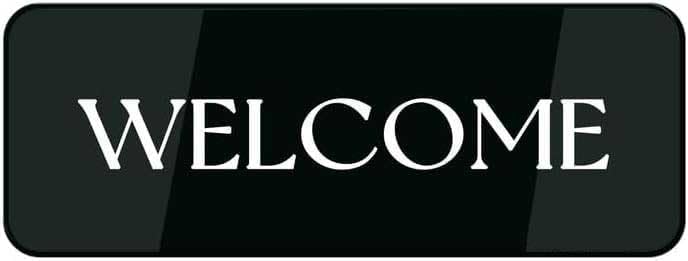 Acrylic Plastic Signs 3x8 Inch For Wall Welcome Sign Room Decor Indoor ...