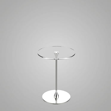 Acrylic Podium Side Table for Churches, Lectures, Conference | Portable Modern Podium for Speeches, Weddings, Classroom, Professional