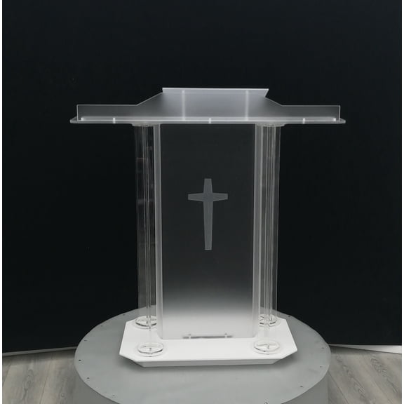 Acrylic Podium Stand Church Podium Clear Podium Stand Conference Pulpit Podium